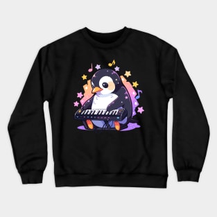 Penguin Keyboard Crewneck Sweatshirt